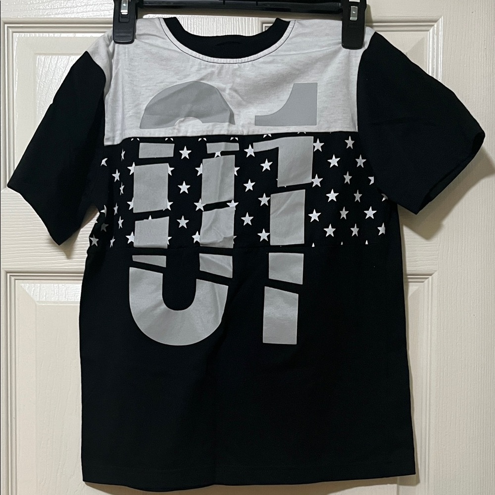 Athletic T Black & White